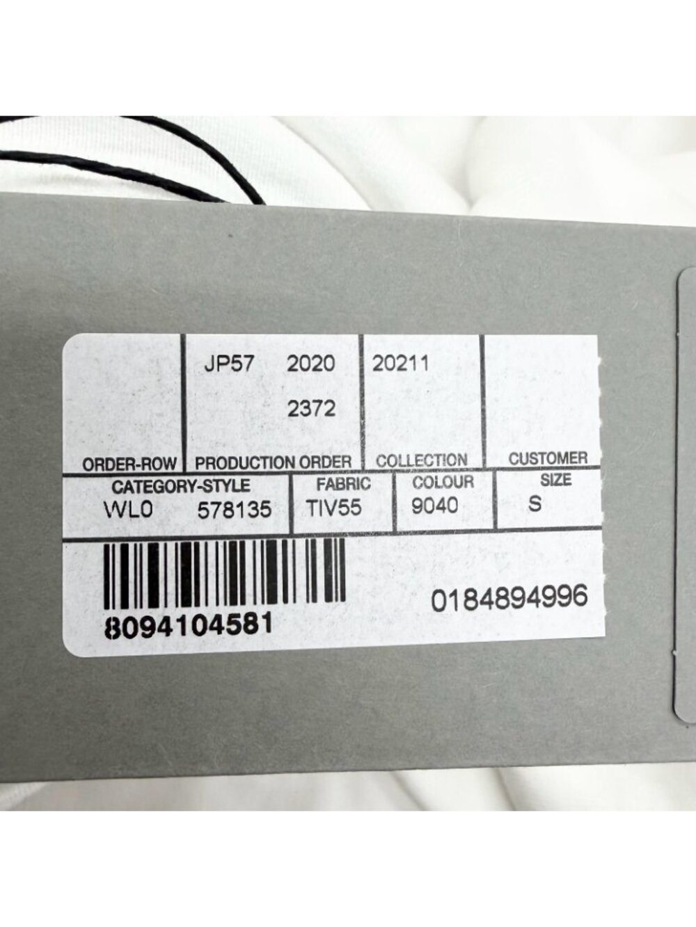 Balenciaga New Copyright Medium Fit Hoodie Pullover White - Picture 10 of 11